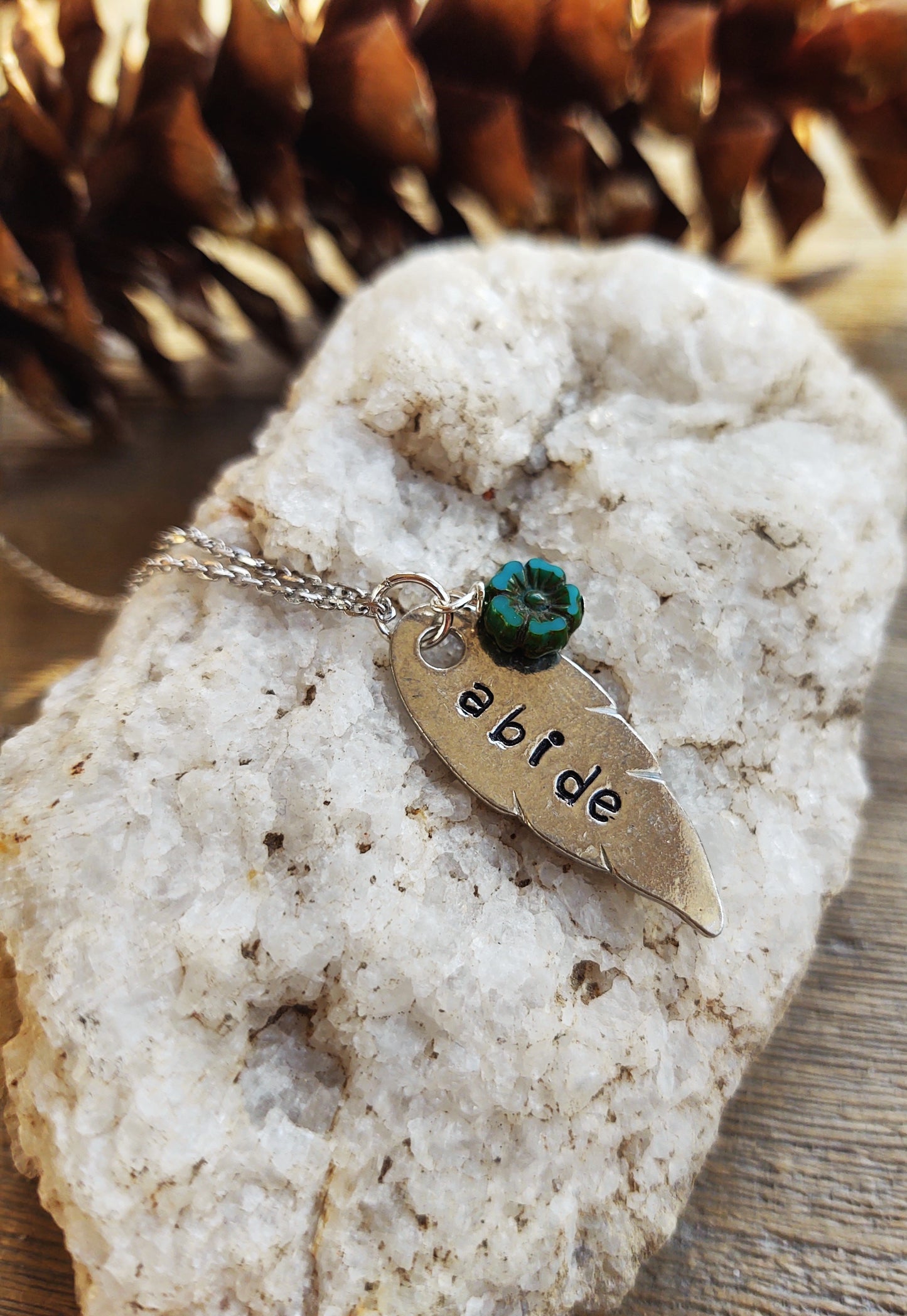 Abide necklace