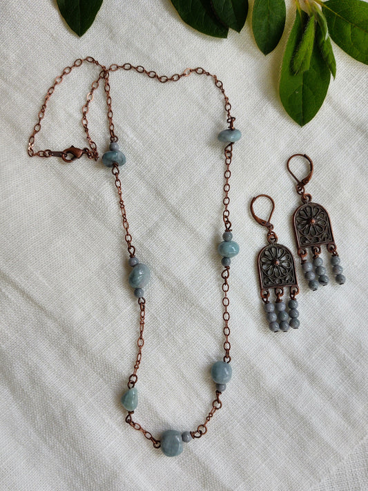 Overlook {necklace and earrings set}