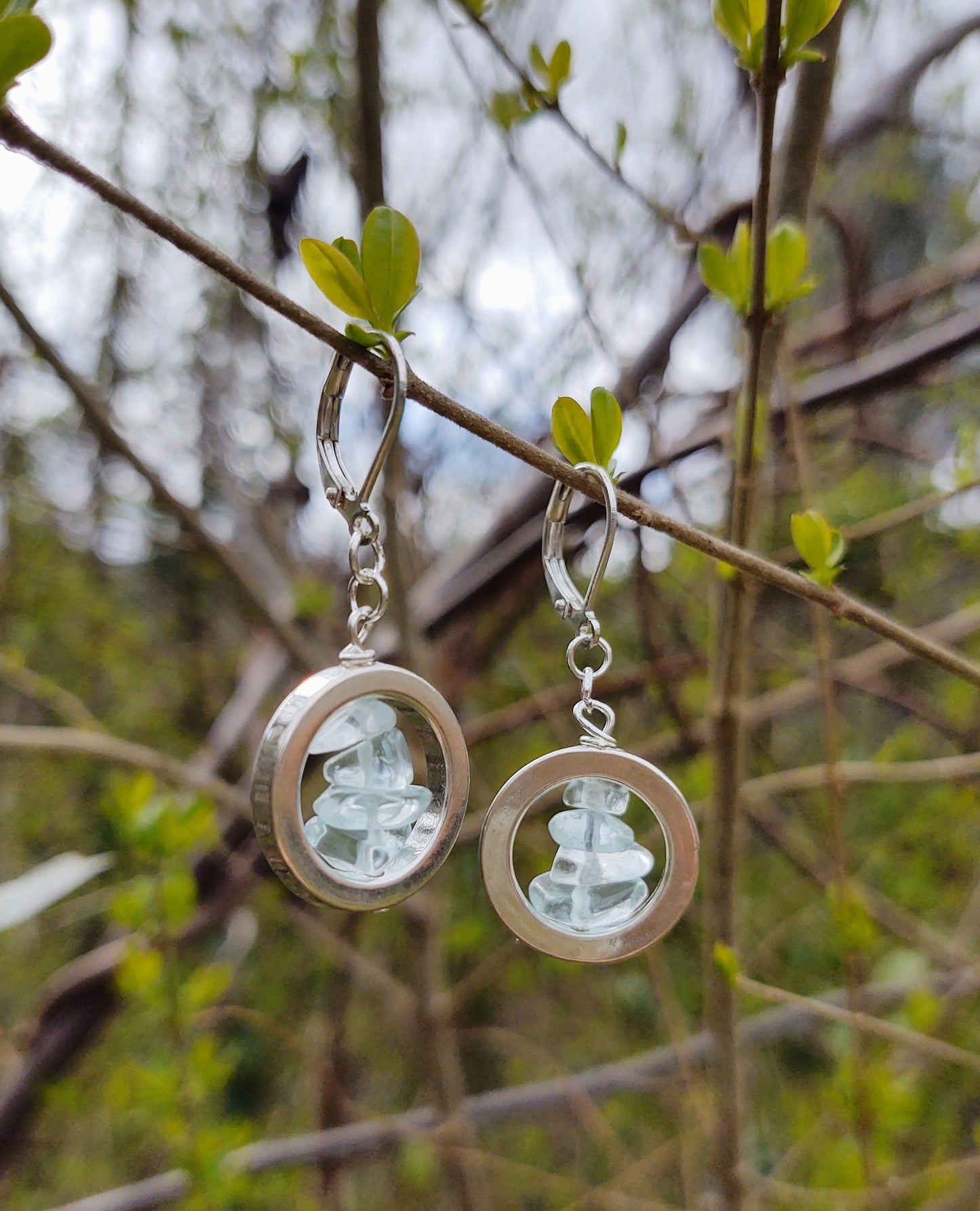 Blue {Cairn} earrings