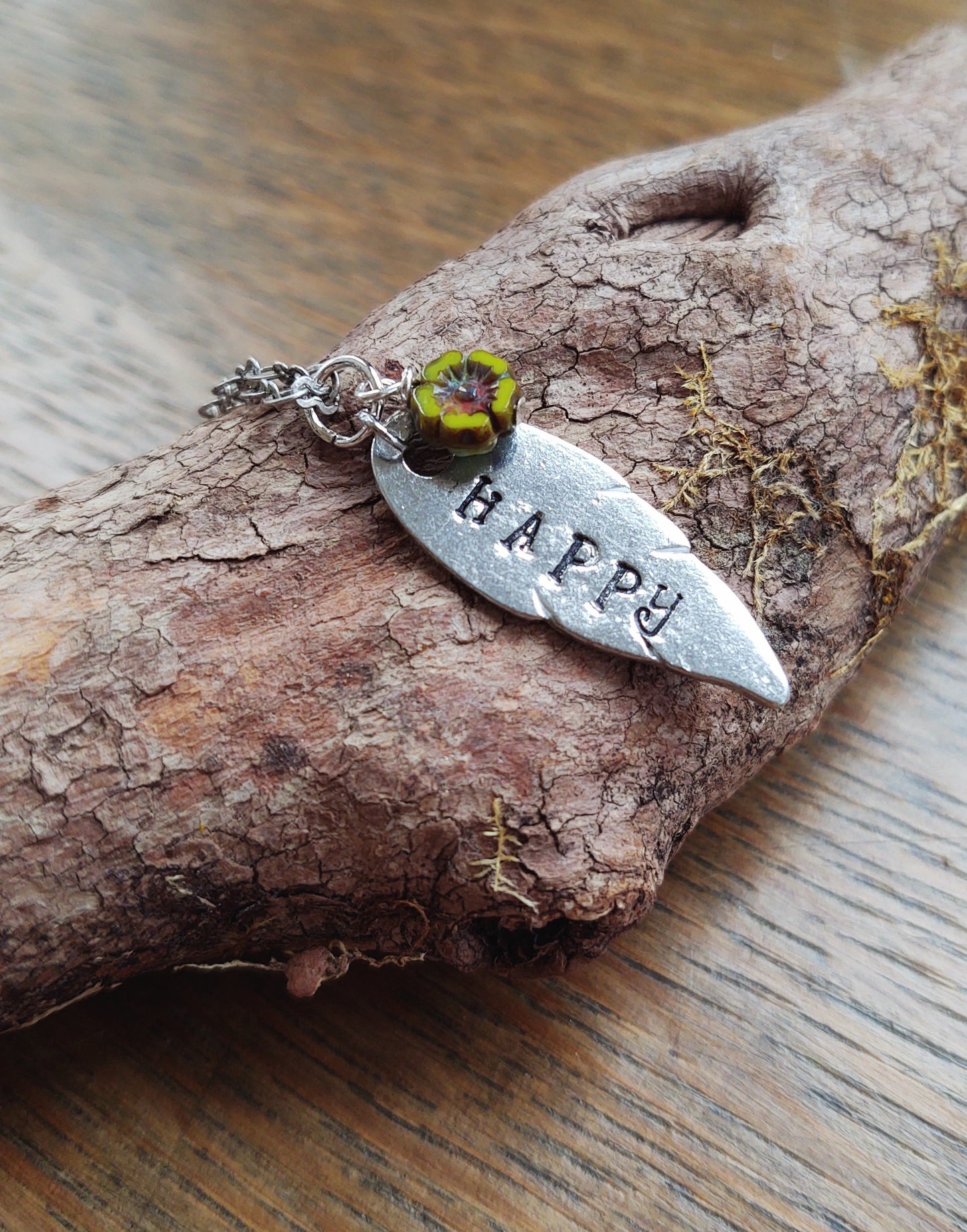 Happy necklace