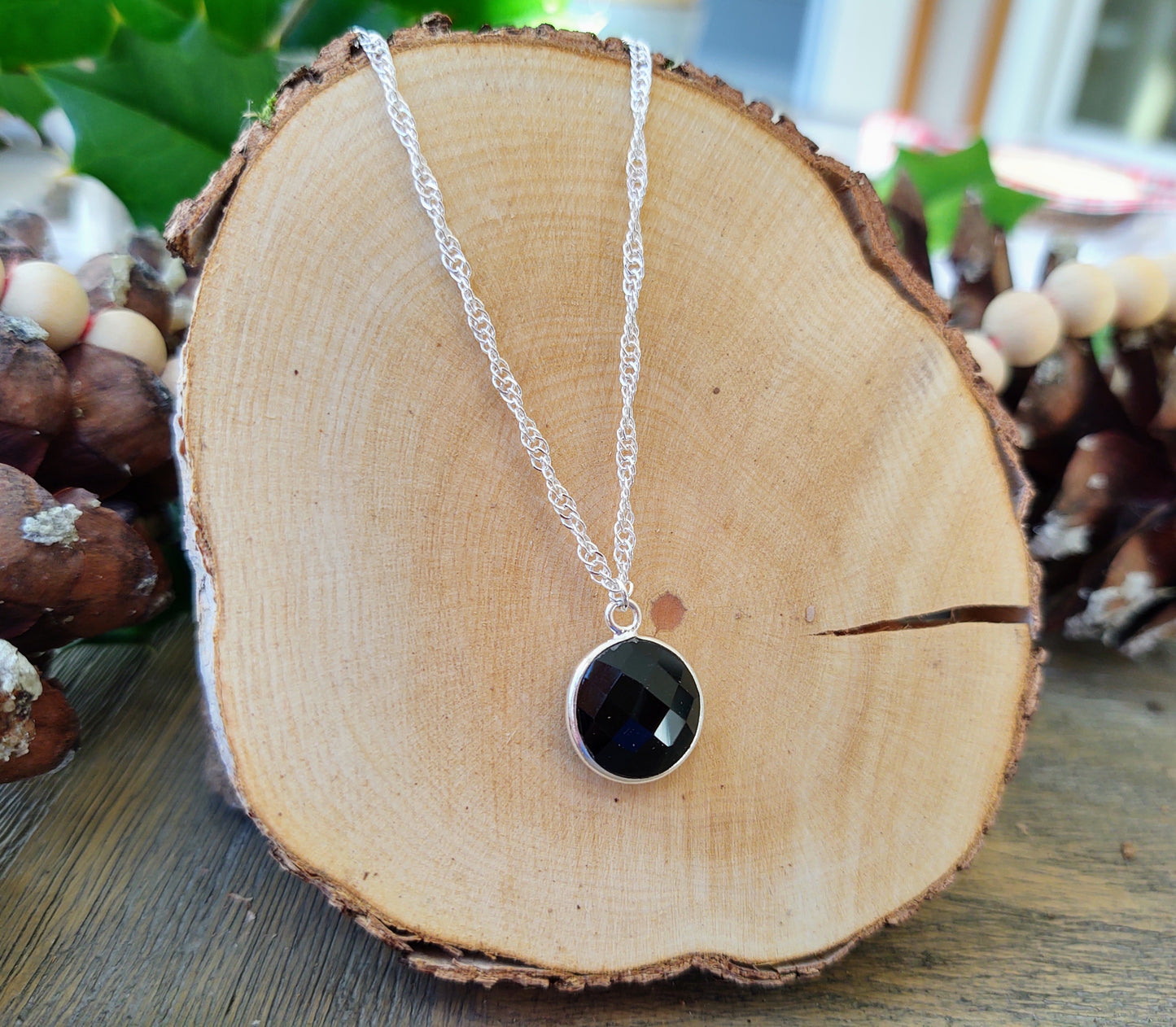 To Sparkle: Onyx Pendant