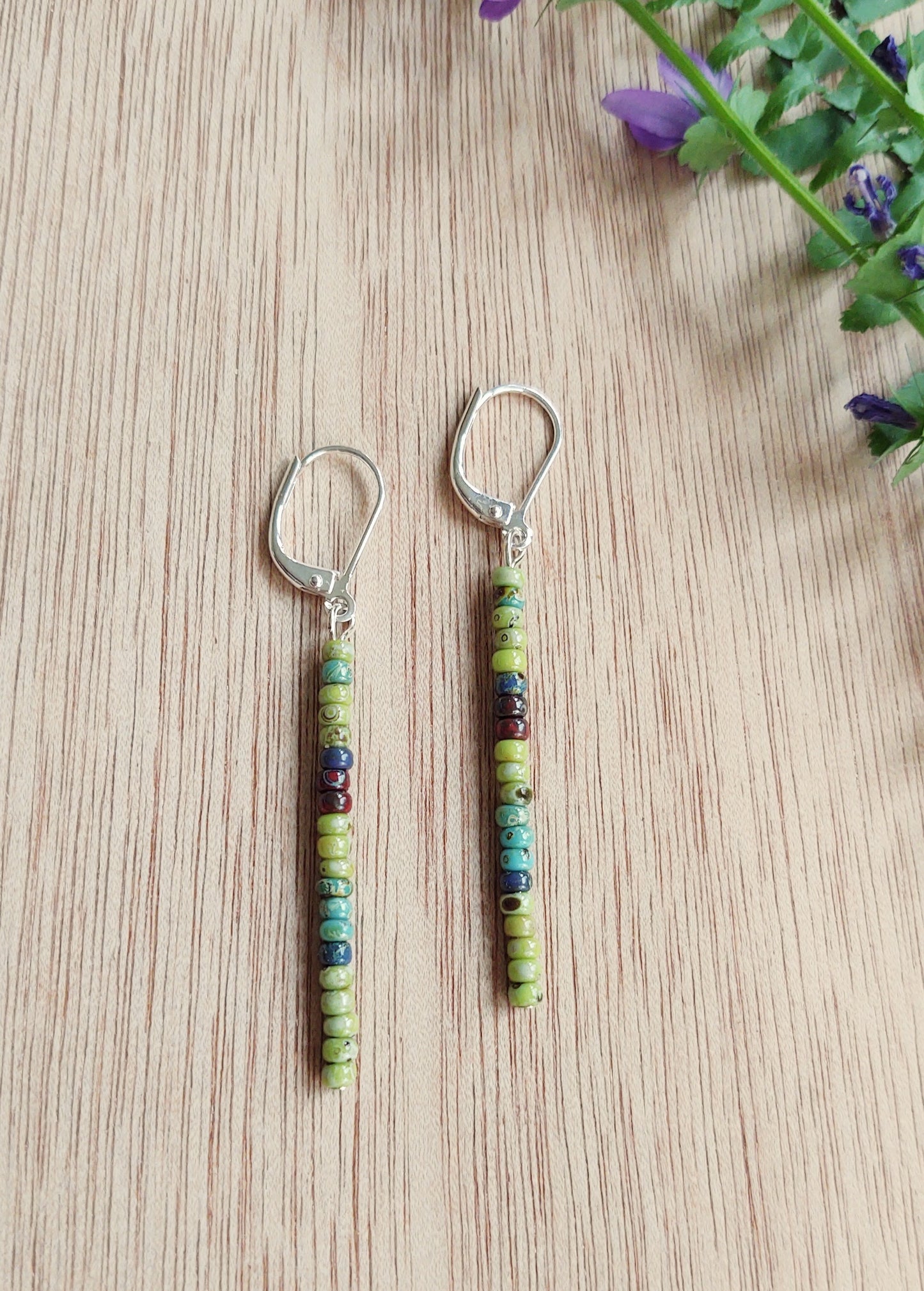 Poplar {earrings}