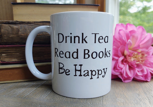 Tea + Books = Happiness
