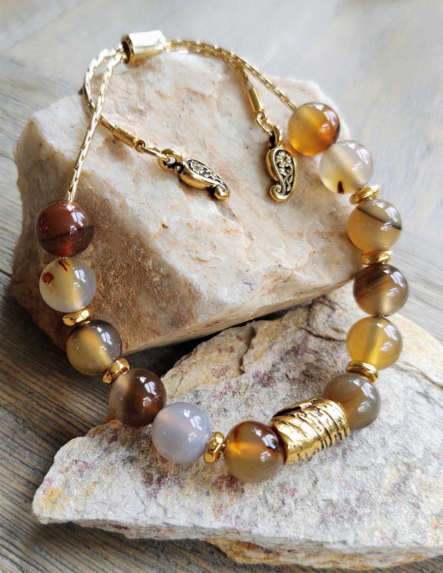 Stay Golden {bracelet}