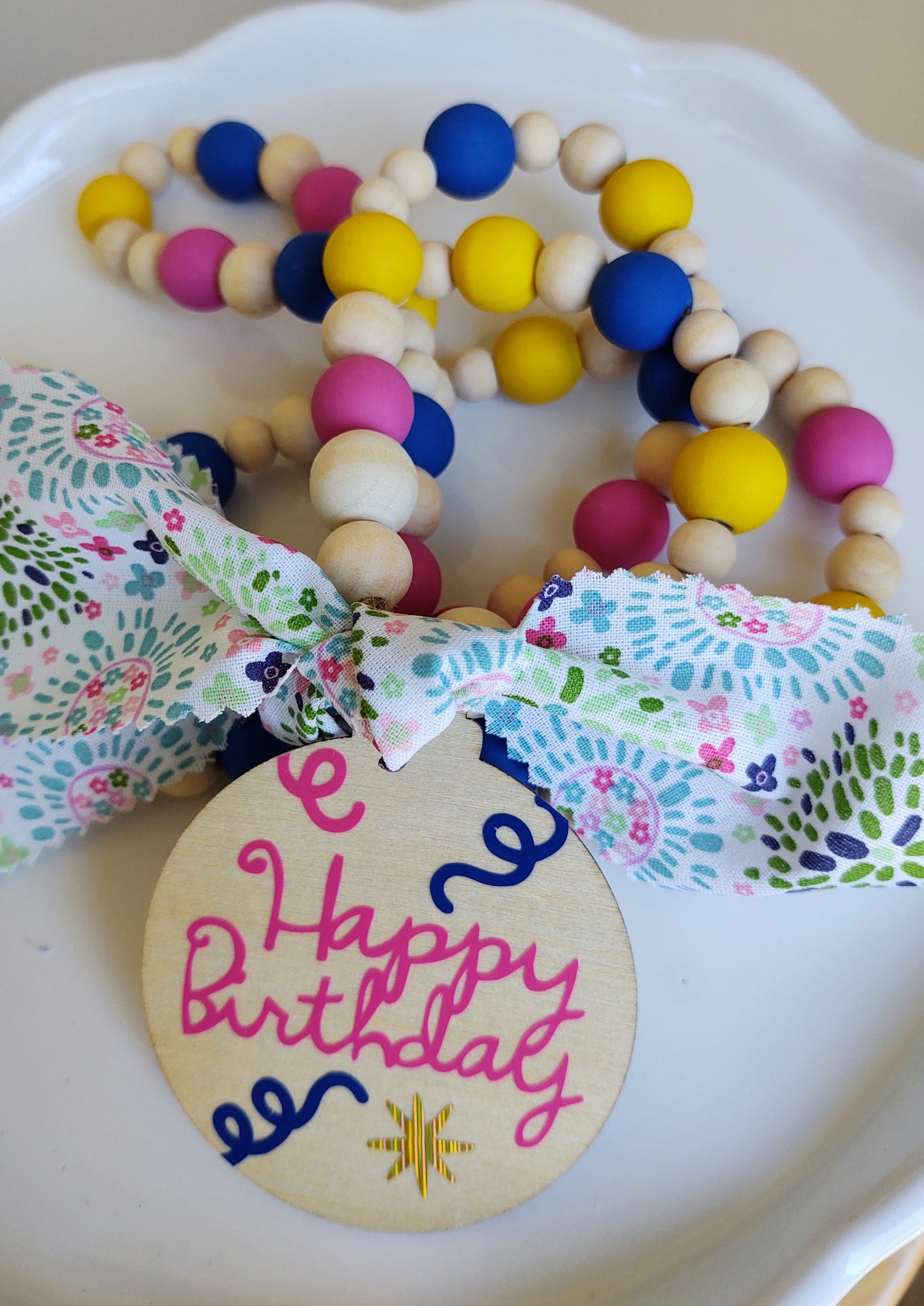 Confetti Birthday Garland