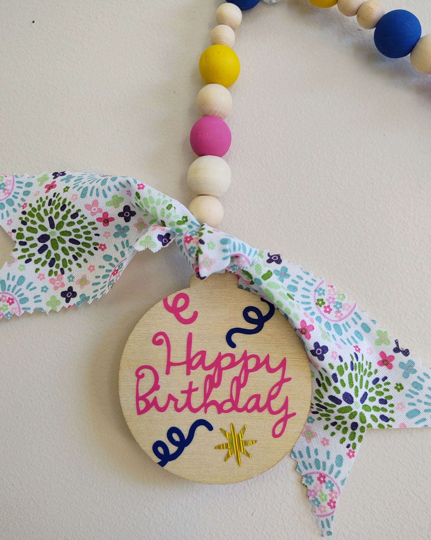 Confetti Birthday Garland