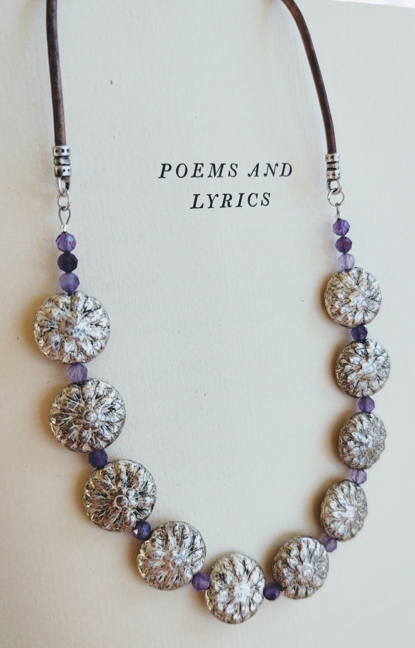 Amethyst and Flowers {of a kind}