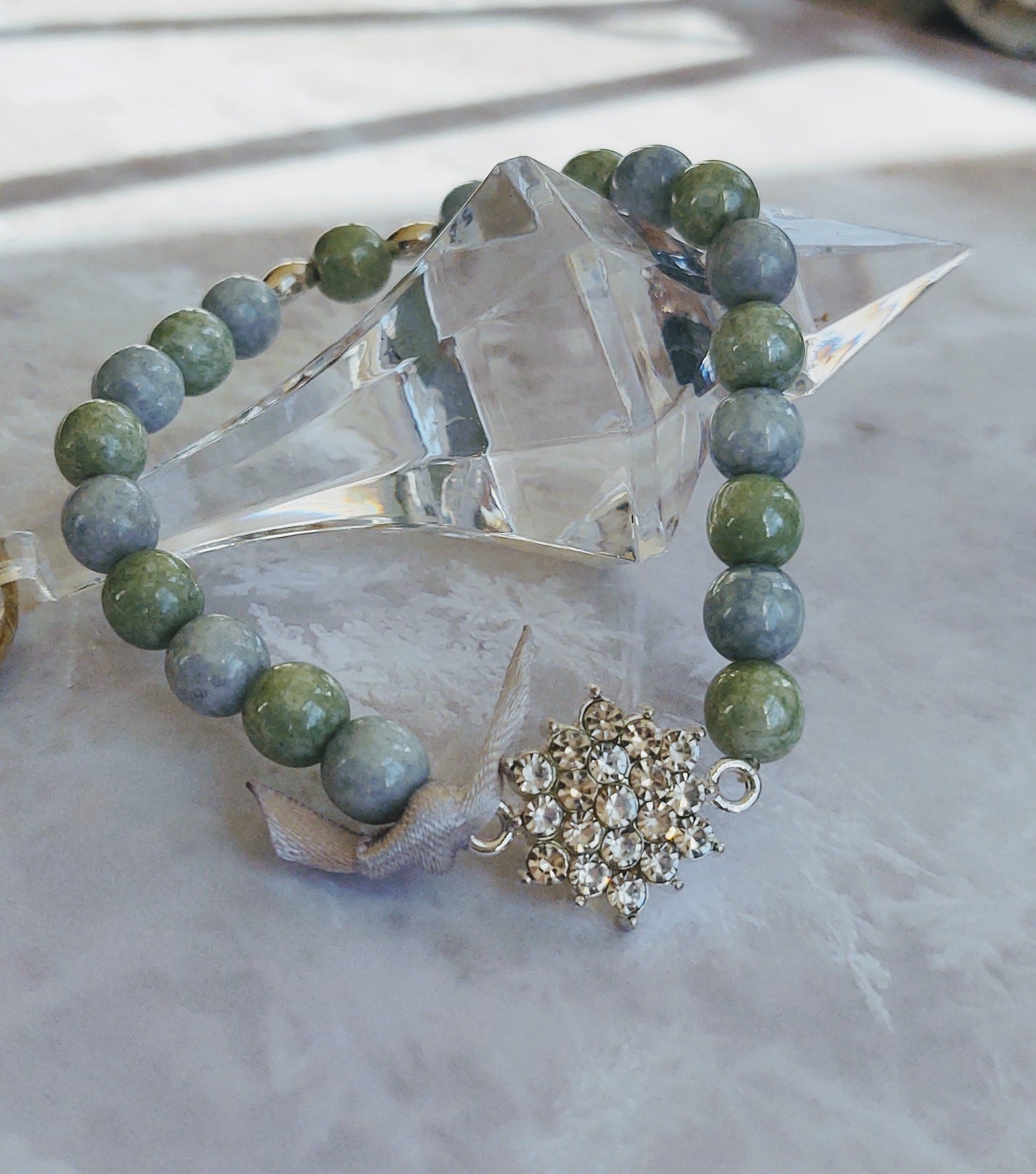 Blue-Green Bliss bracelet