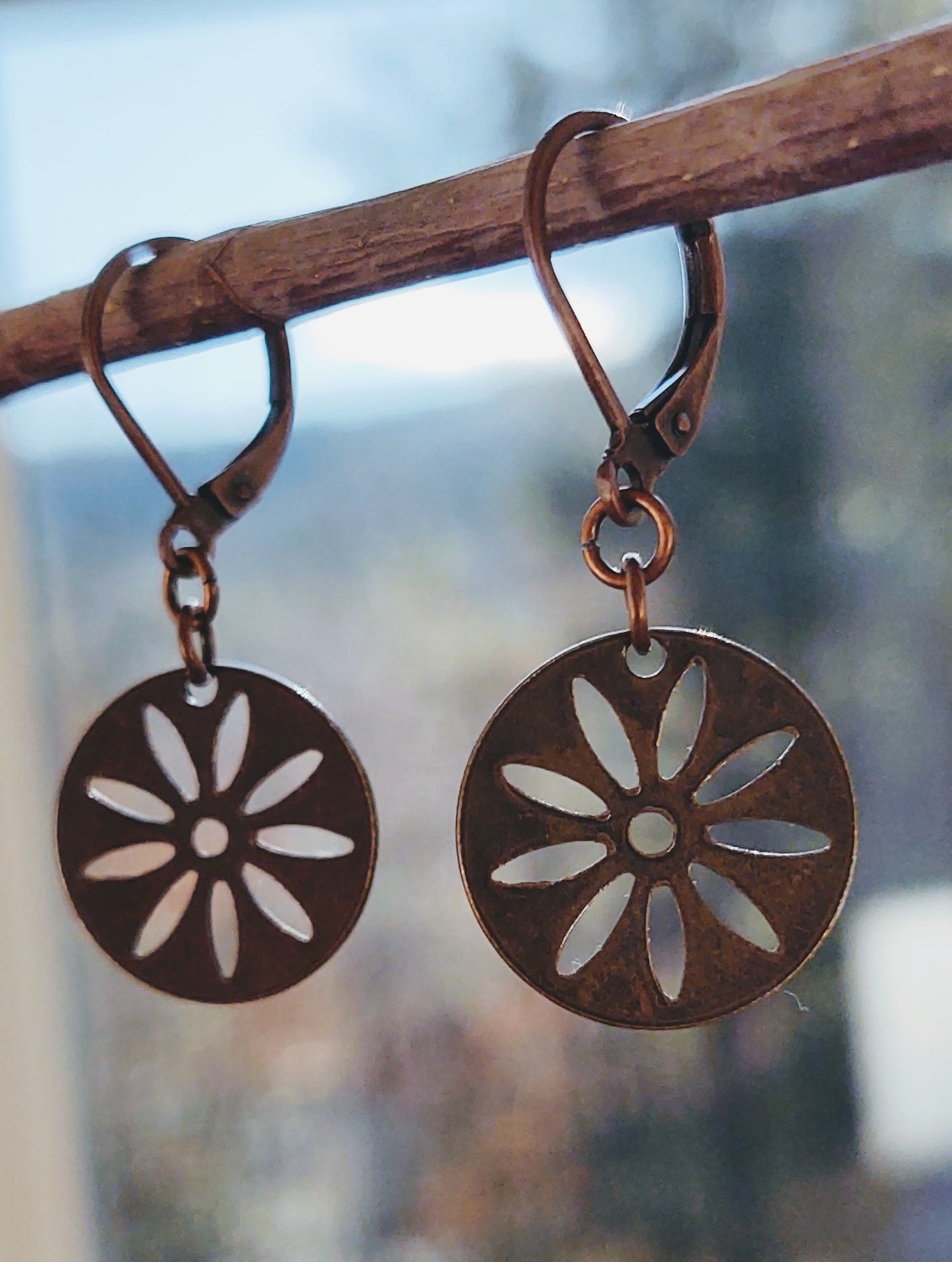 Cute as Can Be Copper earrings