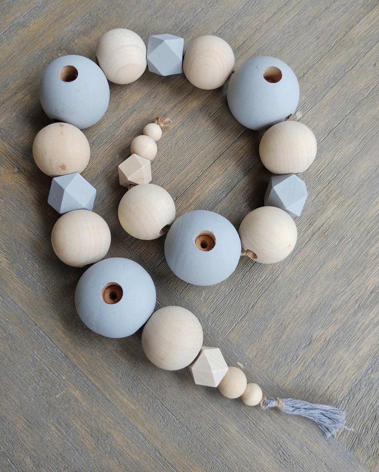 Neutral Vibes Candle Garland