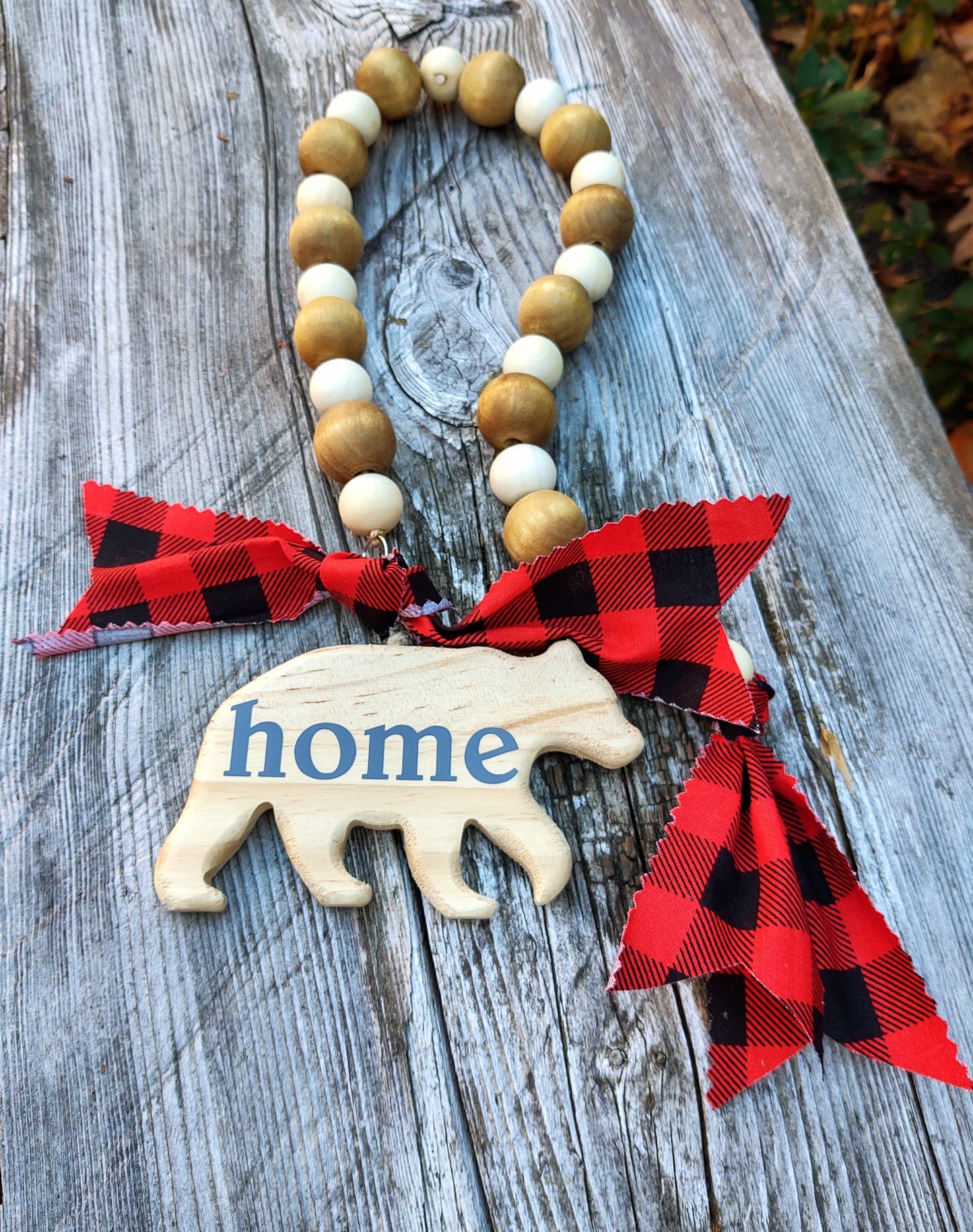 Home Bear garland