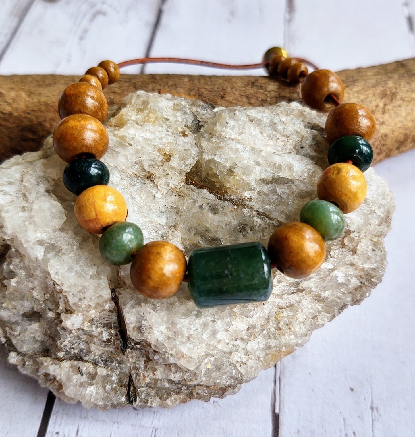 Walk Through the Woods {bracelet}